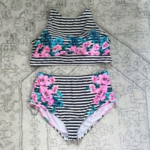 Torrid Vibrant Floral Bikini Swimwear
